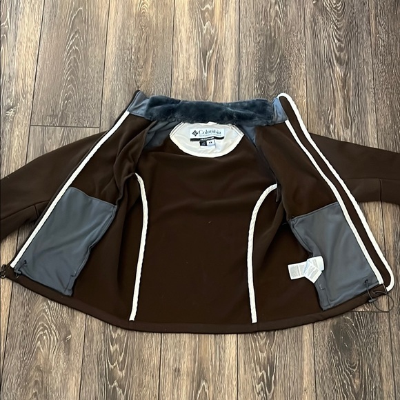 Columbia Interchange Womens Brown Zip Up Jacket Size Small - Picture 4 of 13